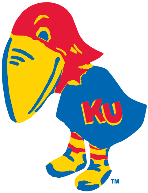 Kansas Jayhawks 1923-1928 Primary Logo diy iron on heat transfer